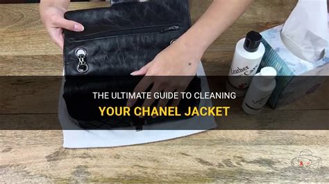 how to clean chanel jacket|chanel embroidery instructions.